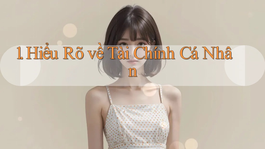 1. Hiểu Rõ về Tài Chính Cá Nhân 1. Hiểu Rõ về Tài Chính Cá Nhân