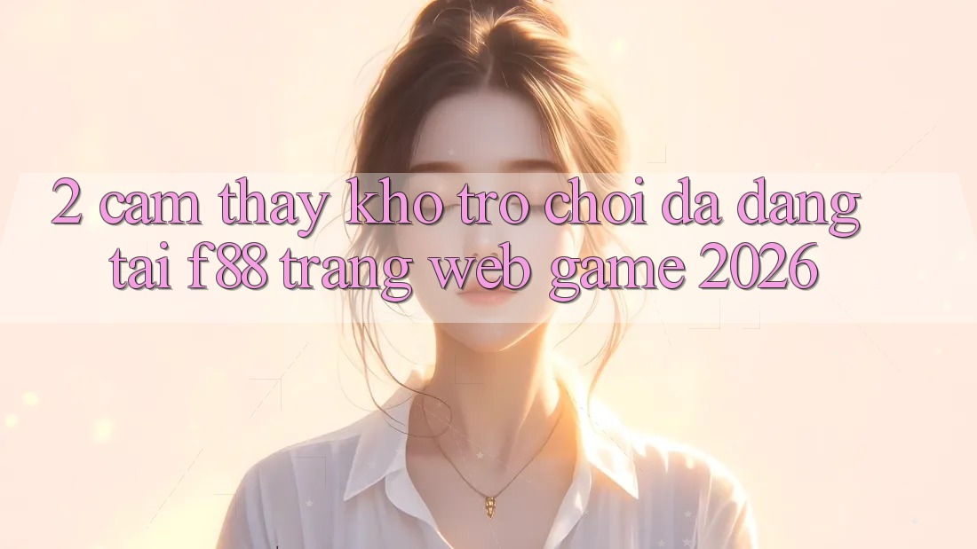 2. Cảm thấy Kho Trò Chơi Đa Dạng Tại f88 - Trang web Game 2026 2. Cảm thấy Kho Trò Chơi Đa Dạng Tại f88 - Trang web Game 2026