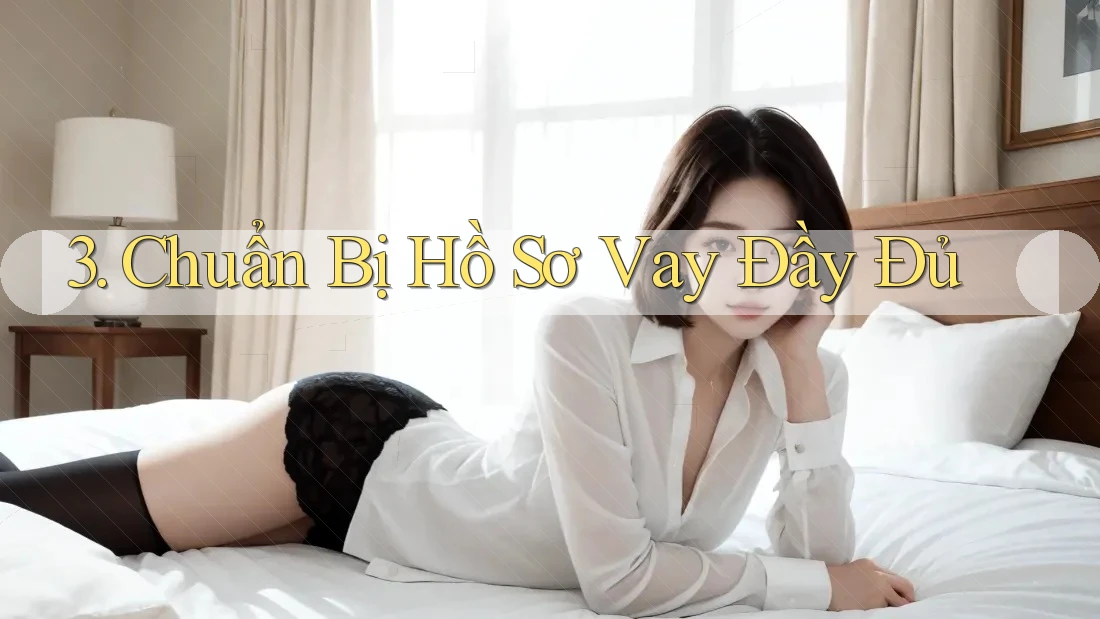 3. Chuẩn Bị Hồ Sơ Vay Đầy Đủ 3. Chuẩn Bị Hồ Sơ Vay Đầy Đủ