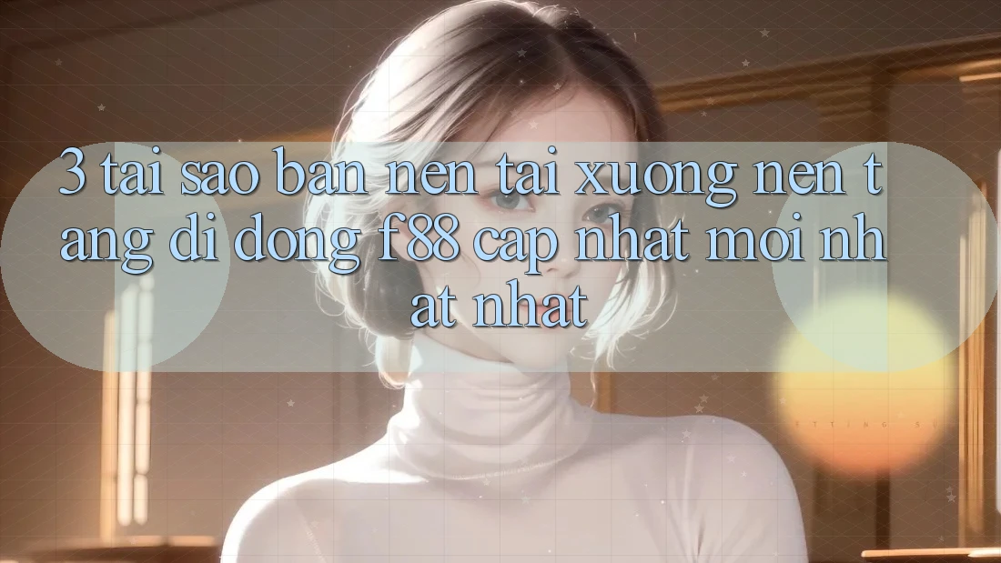 3. Tại Sao Bạn Nên Tải xuống Nền tảng di động f88 Cập Nhật Mới nhất Nhất? 3. Tại Sao Bạn Nên Tải xuống Nền tảng di động f88 Cập Nhật Mới nhất Nhất?