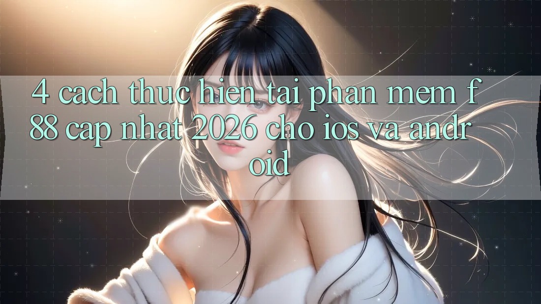 4. Cách thực hiện Tải Phần mềm f88 Cập Nhật 2026 Cho iOS Và Android 4. Cách thực hiện Tải Phần mềm f88 Cập Nhật 2026 Cho iOS Và Android