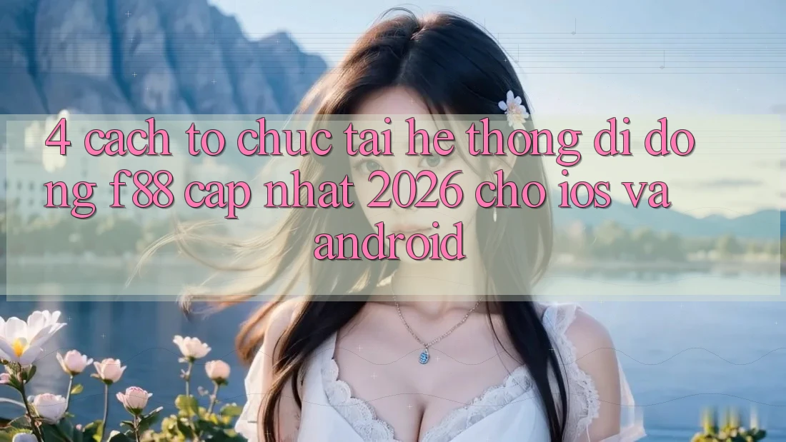 4. Cách tổ chức Tải Hệ thống di động f88 Cập Nhật 2026 Cho iOS Và Android 4. Cách tổ chức Tải Hệ thống di động f88 Cập Nhật 2026 Cho iOS Và Android