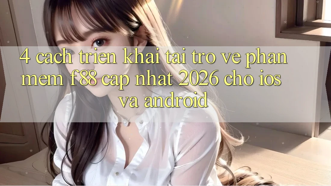4. Cách triển khai Tải trở về Phần mềm f88 Cập Nhật 2026 Cho iOS Và Android 4. Cách triển khai Tải trở về Phần mềm f88 Cập Nhật 2026 Cho iOS Và Android