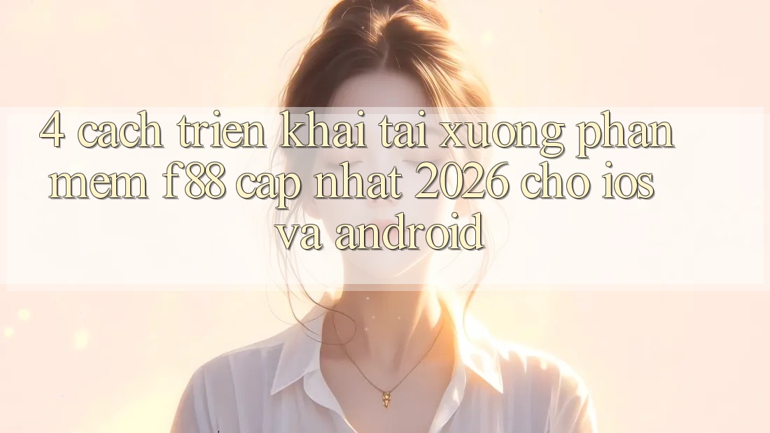 4. Cách triển khai Tải xuống Phần mềm f88 Cập Nhật 2026 Cho iOS Và Android 4. Cách triển khai Tải xuống Phần mềm f88 Cập Nhật 2026 Cho iOS Và Android