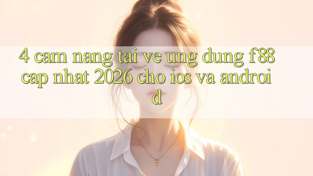 4. Cẩm nang Tải về Ứng dụng f88 Cập Nhật 2026 Cho iOS Và Android 4. Cẩm nang Tải về Ứng dụng f88 Cập Nhật 2026 Cho iOS Và Android