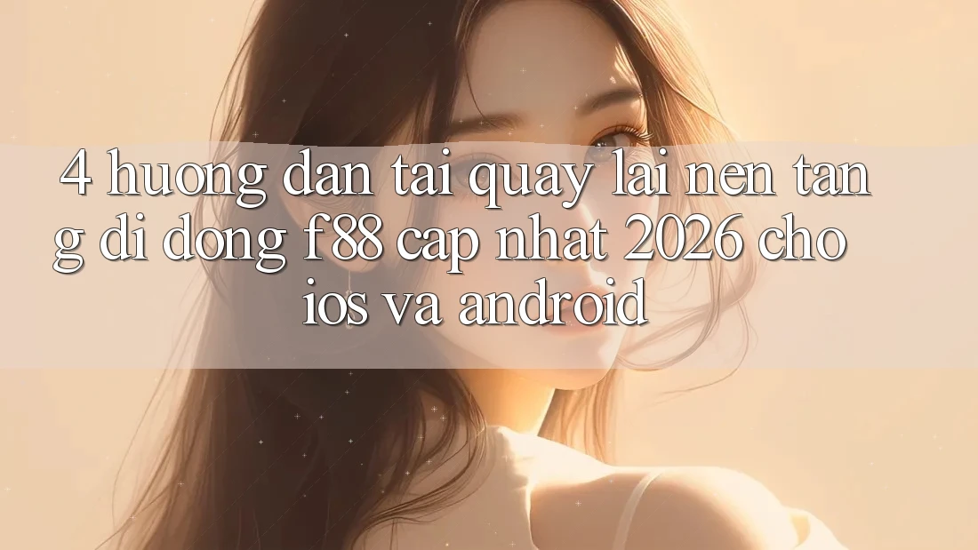 4. Hướng Dẫn Tải quay lại Nền tảng di động f88 Cập Nhật 2026 Cho iOS Và Android 4. Hướng Dẫn Tải quay lại Nền tảng di động f88 Cập Nhật 2026 Cho iOS Và Android