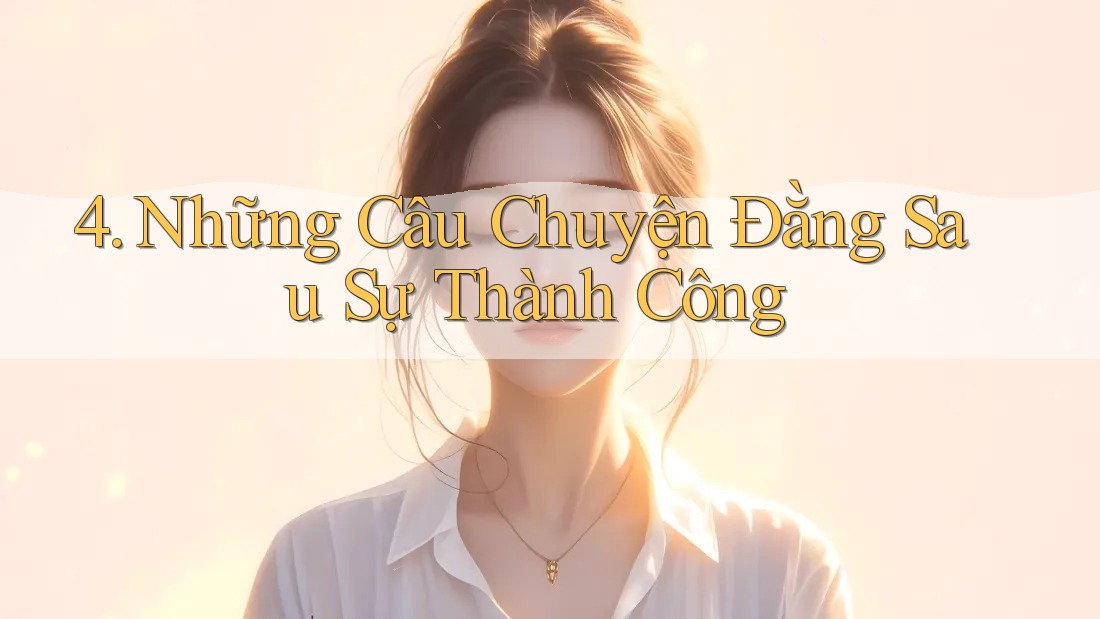 4. Những Câu Chuyện Đằng Sau Sự Thành Công 4. Những Câu Chuyện Đằng Sau Sự Thành Công