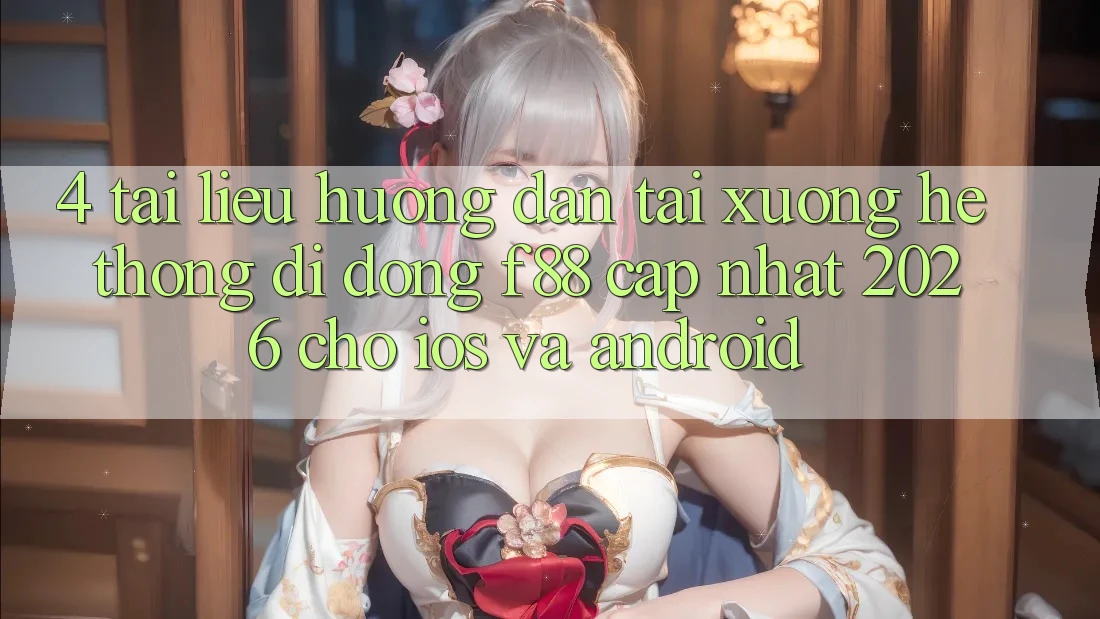 4. Tài liệu hướng dẫn Tải xuống Hệ thống di động f88 Cập Nhật 2026 Cho iOS Và Android