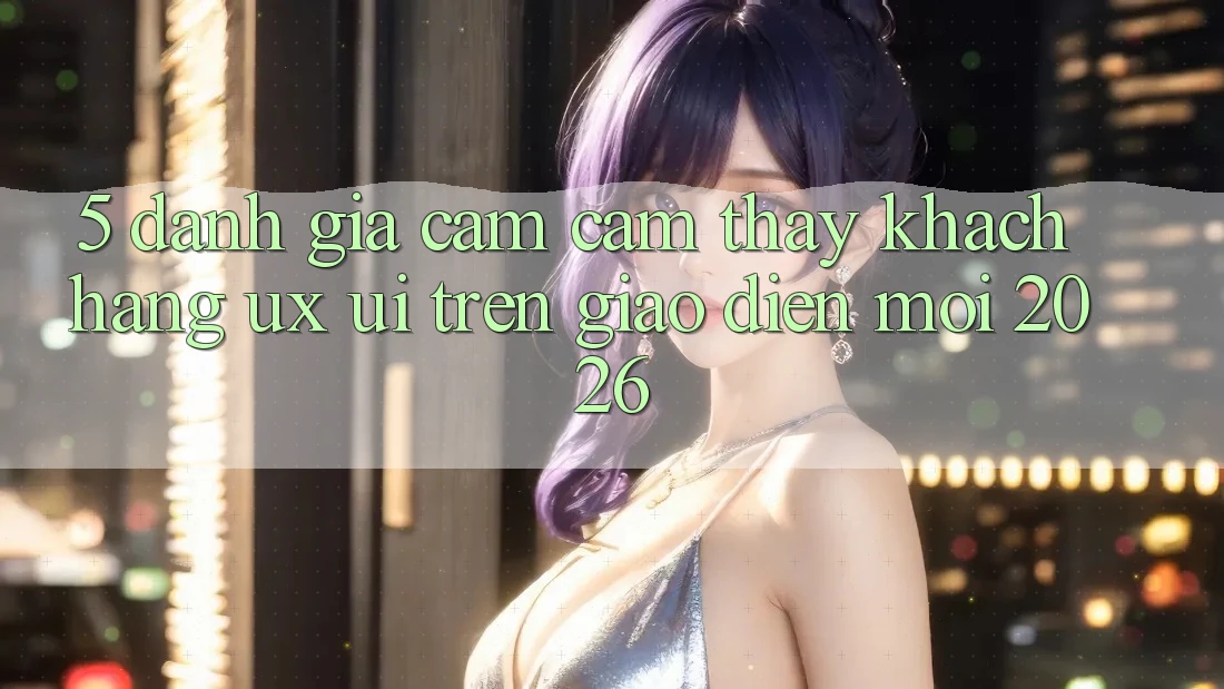 5. Đánh Giá Cảm cảm thấy Khách hàng (UX/UI) Trên Giao Diện Mới 2026 5. Đánh Giá Cảm cảm thấy Khách hàng (UX/UI) Trên Giao Diện Mới 2026