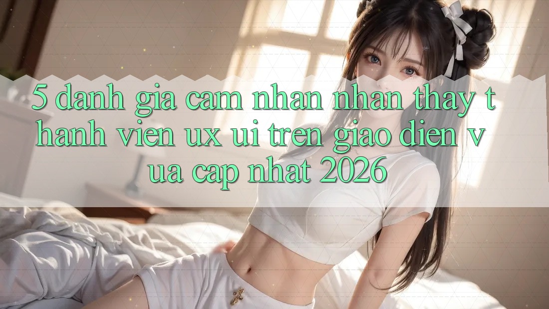 5. Đánh Giá Cảm nhận nhận thấy Thành viên (UX/UI) Trên Giao Diện Vừa cập nhật 2026 5. Đánh Giá Cảm nhận nhận thấy Thành viên (UX/UI) Trên Giao Diện Vừa cập nhật 2026
