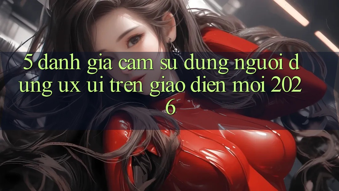 5. Đánh Giá Cảm sử dụng Người Dùng (UX/UI) Trên Giao Diện Mới 2026 5. Đánh Giá Cảm sử dụng Người Dùng (UX/UI) Trên Giao Diện Mới 2026
