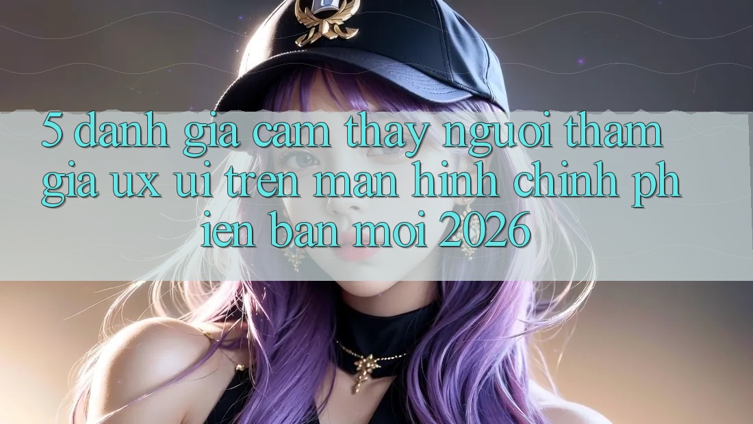 5. Đánh Giá Cảm thấy Người tham gia (UX/UI) Trên Màn hình chính Phiên bản mới 2026 5. Đánh Giá Cảm thấy Người tham gia (UX/UI) Trên Màn hình chính Phiên bản mới 2026
