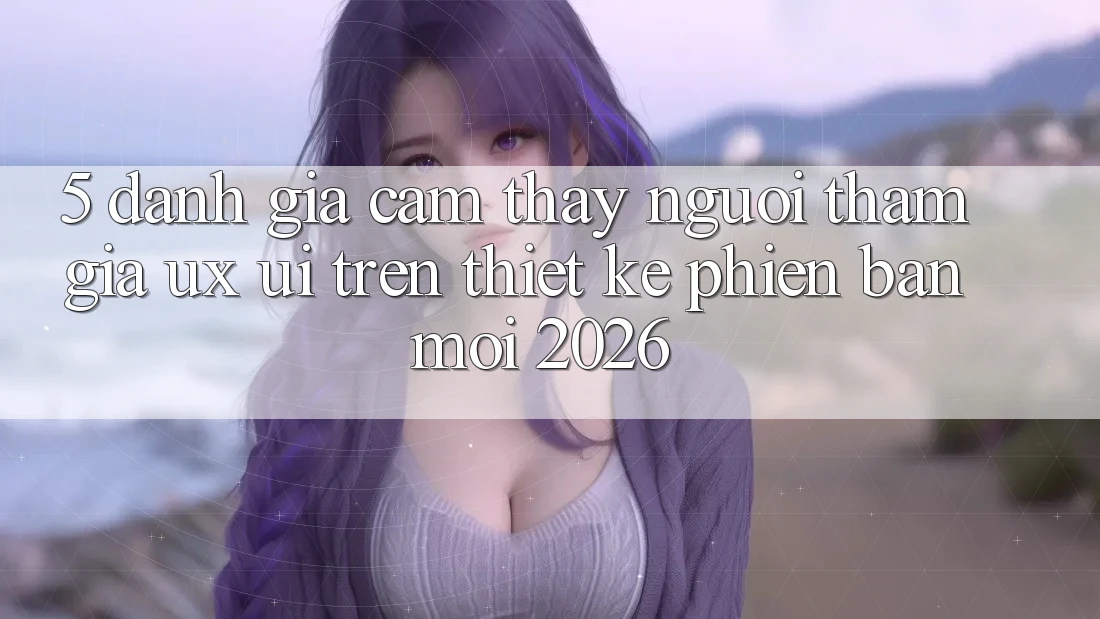 5. Đánh Giá Cảm thấy Người tham gia (UX/UI) Trên Thiết kế Phiên bản mới 2026 5. Đánh Giá Cảm thấy Người tham gia (UX/UI) Trên Thiết kế Phiên bản mới 2026