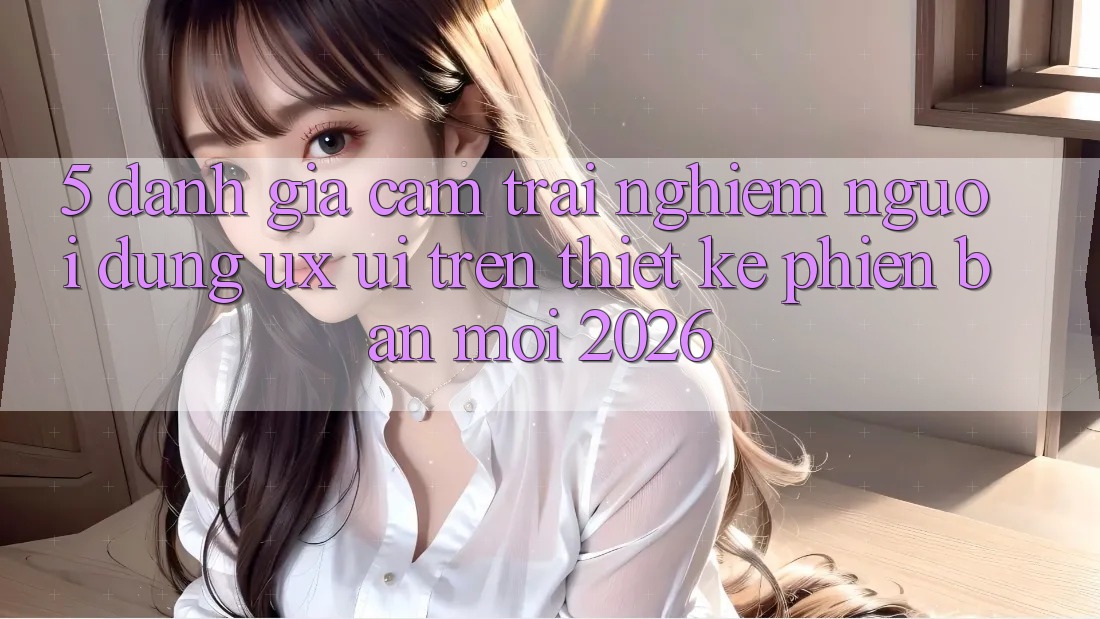 5. Đánh Giá Cảm trải nghiệm Người Dùng (UX/UI) Trên Thiết kế Phiên bản mới 2026 5. Đánh Giá Cảm trải nghiệm Người Dùng (UX/UI) Trên Thiết kế Phiên bản mới 2026