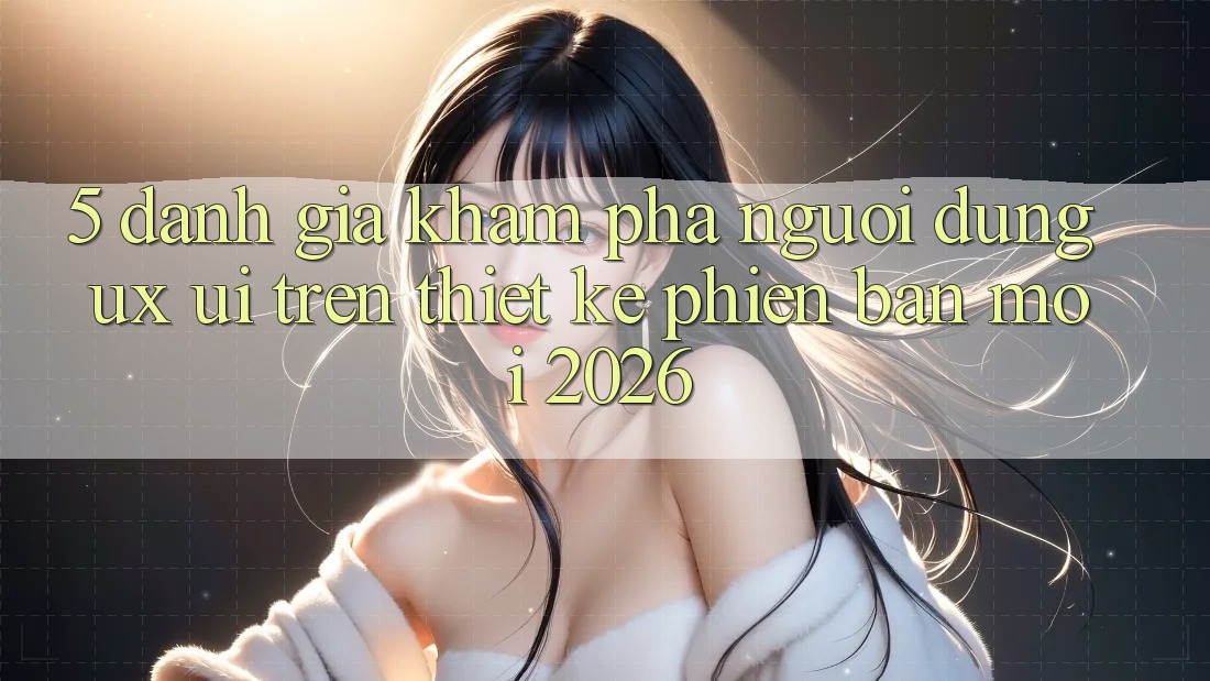 5. Đánh Giá Khám phá Người Dùng (UX/UI) Trên Thiết kế Phiên bản mới 2026 5. Đánh Giá Khám phá Người Dùng (UX/UI) Trên Thiết kế Phiên bản mới 2026