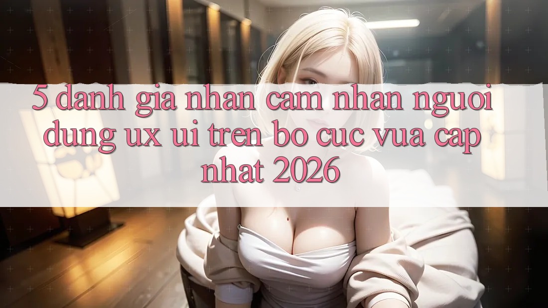 5. Đánh Giá Nhận cảm nhận Người Dùng (UX/UI) Trên Bố cục Vừa cập nhật 2026 5. Đánh Giá Nhận cảm nhận Người Dùng (UX/UI) Trên Bố cục Vừa cập nhật 2026