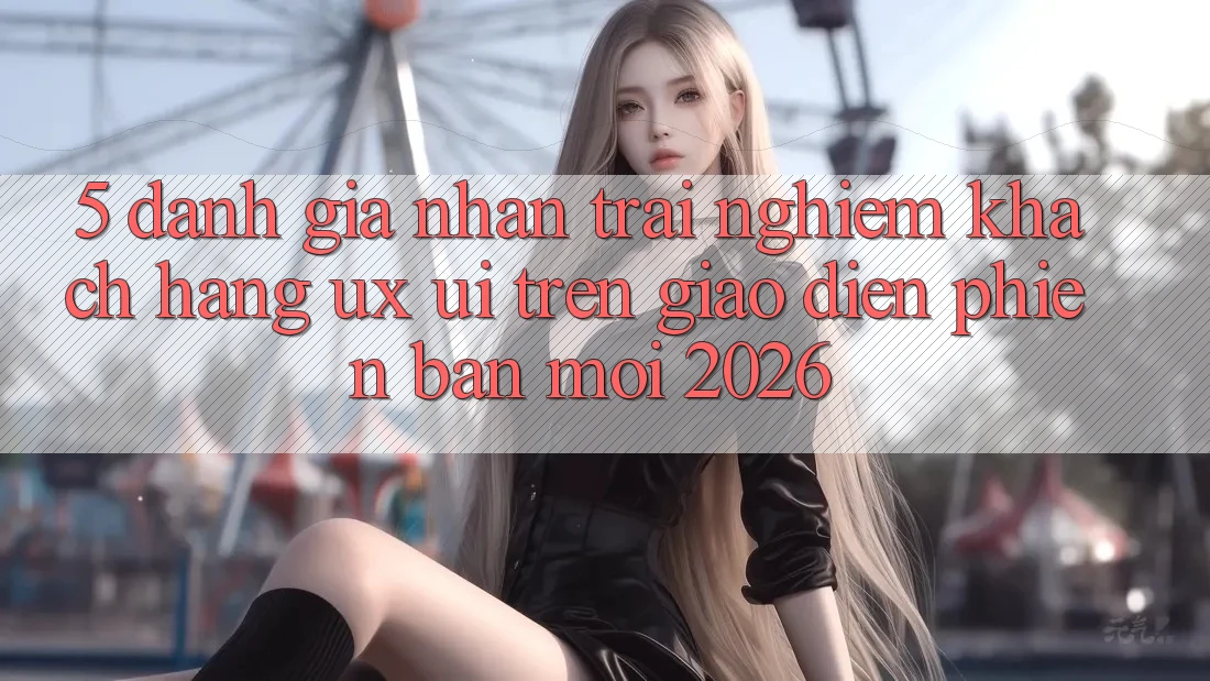5. Đánh Giá Nhận trải nghiệm Khách hàng (UX/UI) Trên Giao Diện Phiên bản mới 2026