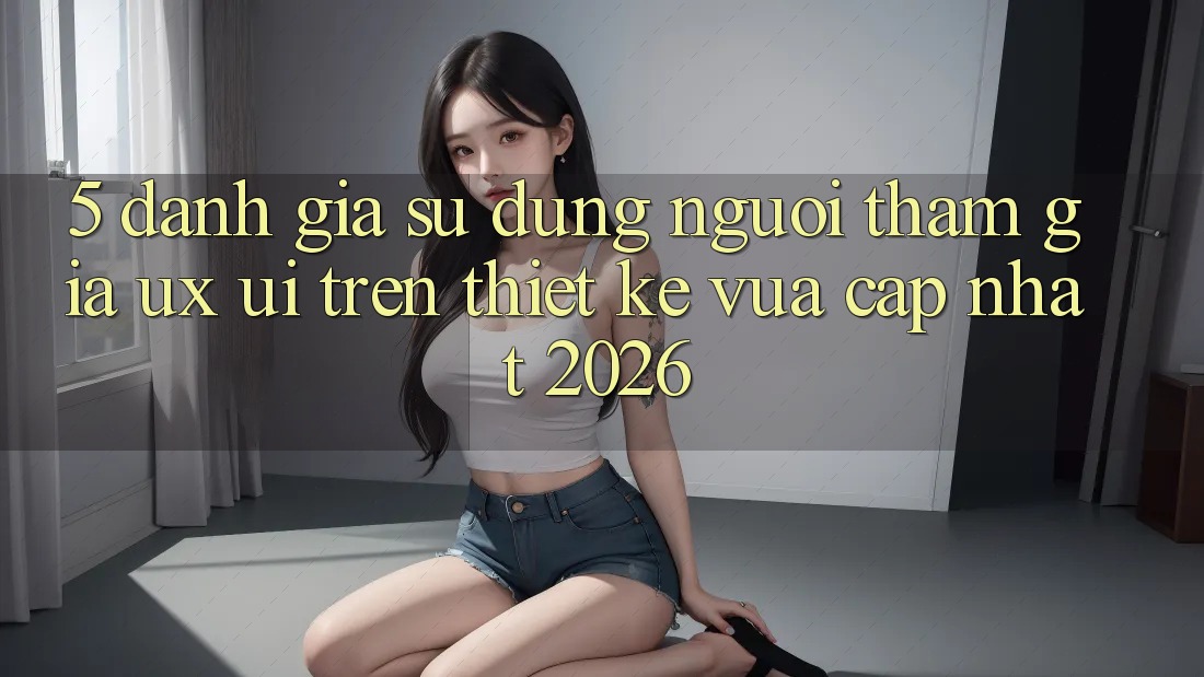 5. Đánh Giá Sử dụng Người tham gia (UX/UI) Trên Thiết kế Vừa cập nhật 2026 5. Đánh Giá Sử dụng Người tham gia (UX/UI) Trên Thiết kế Vừa cập nhật 2026