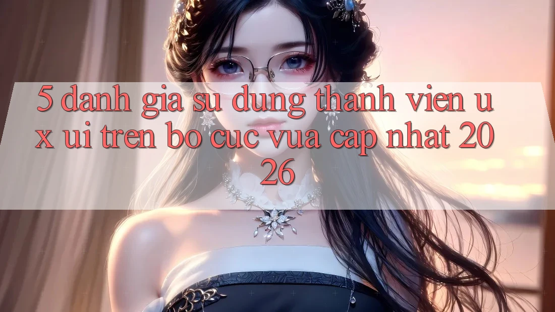 5. Đánh Giá Sử dụng Thành viên (UX/UI) Trên Bố cục Vừa cập nhật 2026 5. Đánh Giá Sử dụng Thành viên (UX/UI) Trên Bố cục Vừa cập nhật 2026