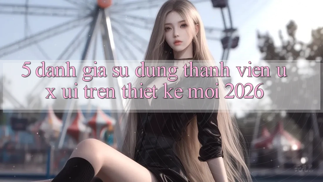 5. Đánh Giá Sử dụng Thành viên (UX/UI) Trên Thiết kế Mới 2026 5. Đánh Giá Sử dụng Thành viên (UX/UI) Trên Thiết kế Mới 2026