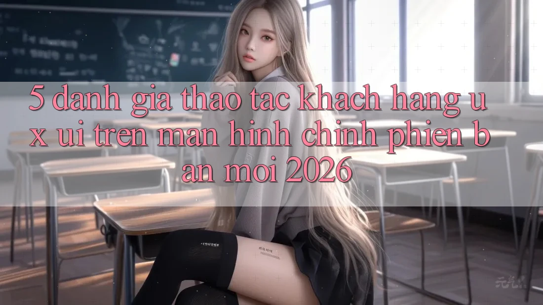 5. Đánh Giá Thao tác Khách hàng (UX/UI) Trên Màn hình chính Phiên bản mới 2026 5. Đánh Giá Thao tác Khách hàng (UX/UI) Trên Màn hình chính Phiên bản mới 2026