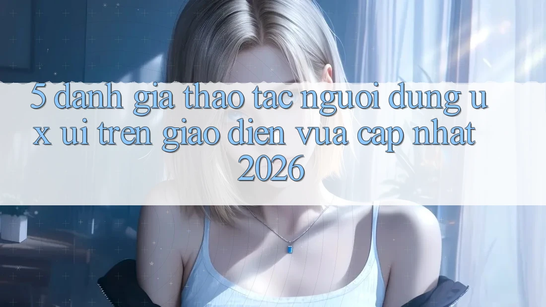 5. Đánh Giá Thao tác Người Dùng (UX/UI) Trên Giao Diện Vừa cập nhật 2026 5. Đánh Giá Thao tác Người Dùng (UX/UI) Trên Giao Diện Vừa cập nhật 2026