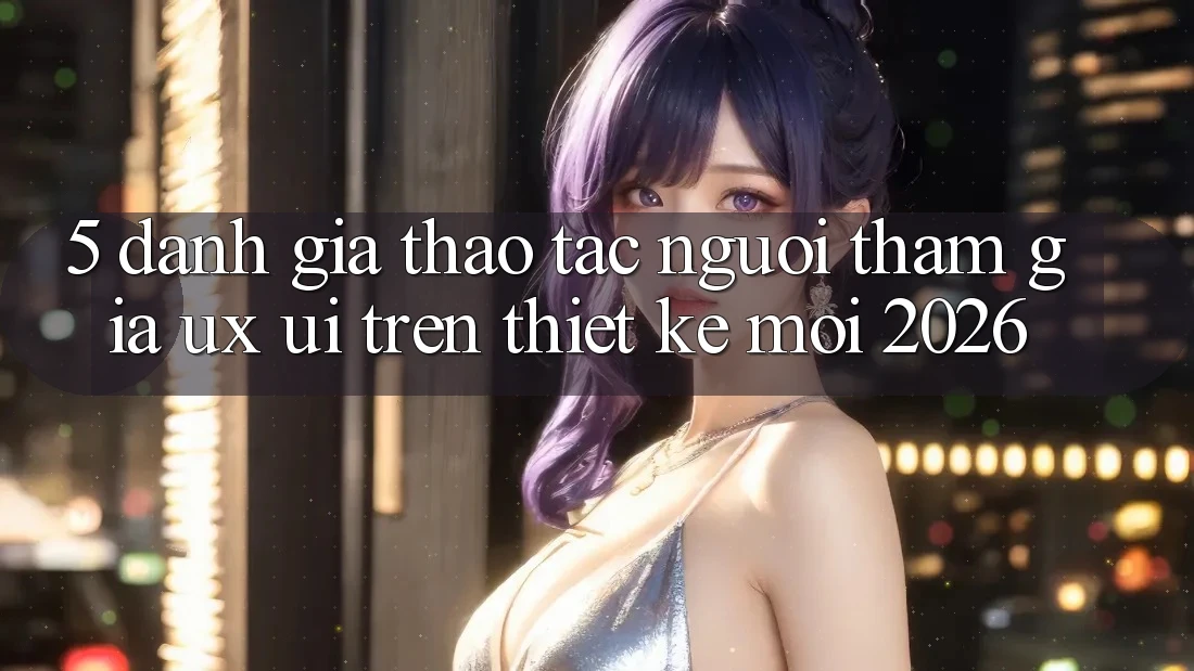 5. Đánh Giá Thao tác Người tham gia (UX/UI) Trên Thiết kế Mới 2026 5. Đánh Giá Thao tác Người tham gia (UX/UI) Trên Thiết kế Mới 2026