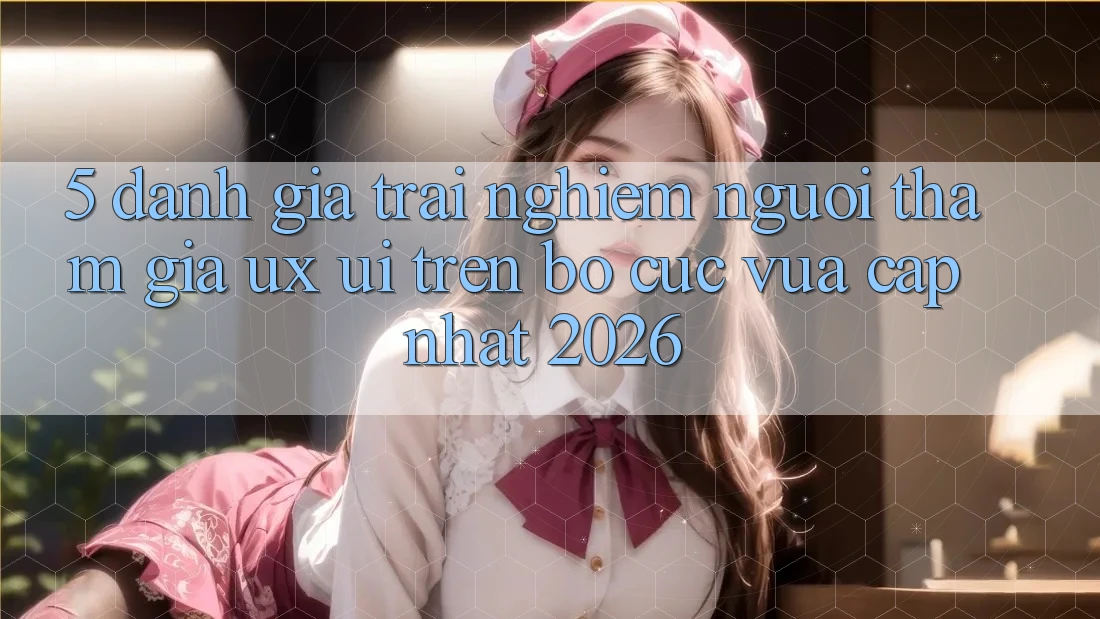 5. Đánh Giá Trải Nghiệm Người tham gia (UX/UI) Trên Bố cục Vừa cập nhật 2026