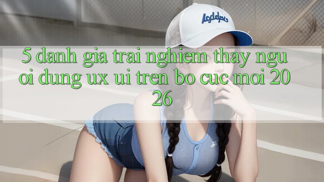 5. Đánh Giá Trải nghiệm thấy Người Dùng (UX/UI) Trên Bố cục Mới 2026 5. Đánh Giá Trải nghiệm thấy Người Dùng (UX/UI) Trên Bố cục Mới 2026