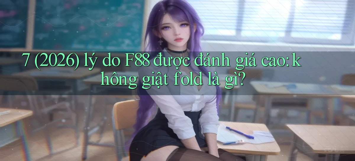 7 (2026) lý do F88 được đánh giá cao không giật fold là gì