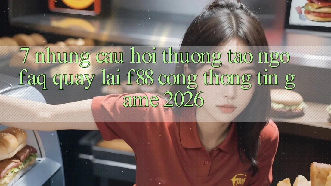 7. Những Câu Hỏi Thường Tao ngộ (FAQ) Quay lại f88 - Cổng thông tin Game 2026 7. Những Câu Hỏi Thường Tao ngộ (FAQ) Quay lại f88 - Cổng thông tin Game 2026