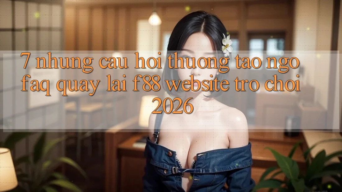 7. Những Câu Hỏi Thường Tao ngộ (FAQ) Quay lại f88 - Website Trò chơi 2026 7. Những Câu Hỏi Thường Tao ngộ (FAQ) Quay lại f88 - Website Trò chơi 2026