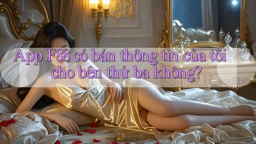 App F88 có bán thông tin của tôi cho bên thứ ba không? App F88 có bán thông tin của tôi cho bên thứ ba không?