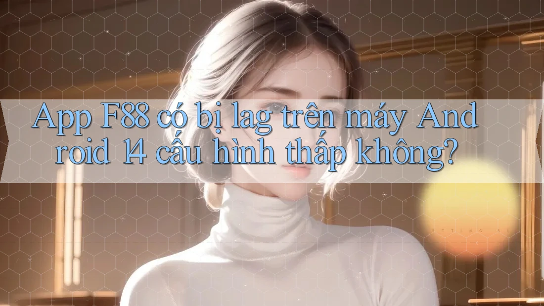 App F88 có bị lag trên máy Android 14 cấu hình thấp không? App F88 có bị lag trên máy Android 14 cấu hình thấp không?