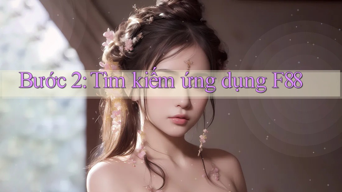 Bước 2: Tìm kiếm ứng dụng F88 Bước 2: Tìm kiếm ứng dụng F88