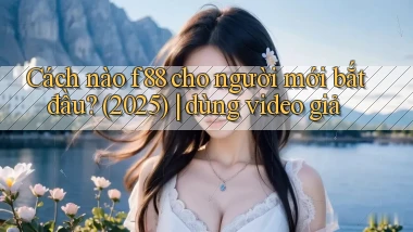 Cách nào f88 cho người mới bắt đầu (2025) dùng video giả