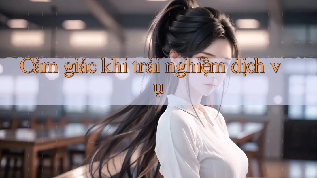 Cảm giác khi trải nghiệm dịch vụ Cảm giác khi trải nghiệm dịch vụ