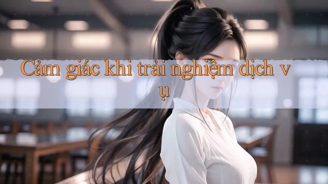 Cảm giác khi trải nghiệm dịch vụ Cảm giác khi trải nghiệm dịch vụ