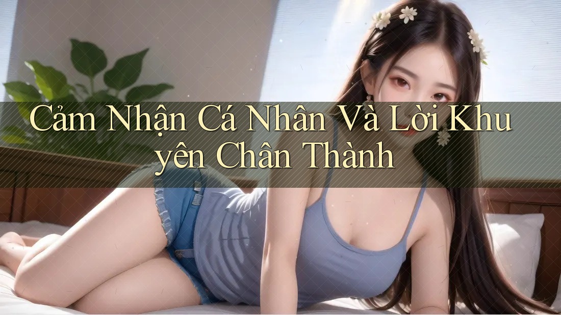 Cảm nhận cá nhân và lời khuyên chân thành Cảm nhận cá nhân và lời khuyên chân thành