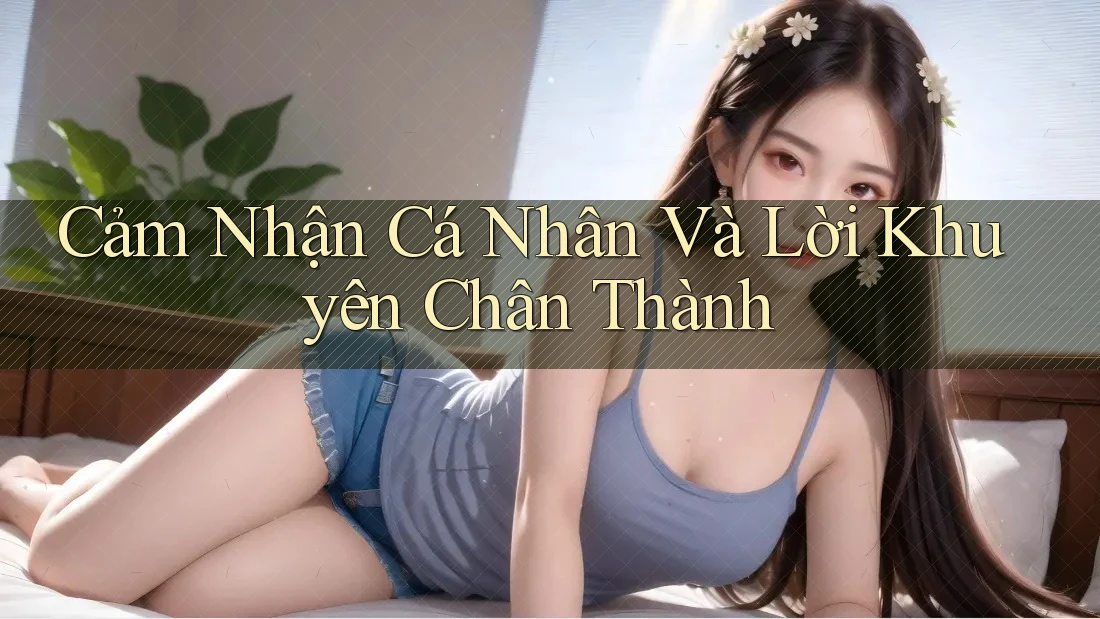 Cảm nhận cá nhân và lời khuyên chân thành Cảm nhận cá nhân và lời khuyên chân thành