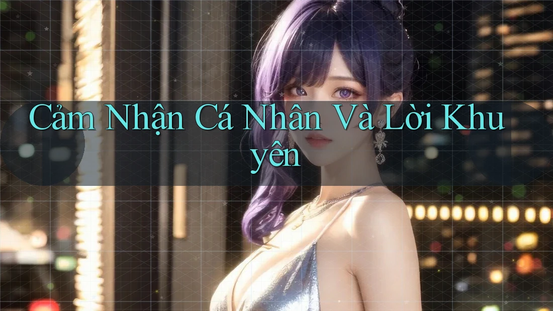 Cảm nhận cá nhân và lời khuyên Cảm nhận cá nhân và lời khuyên