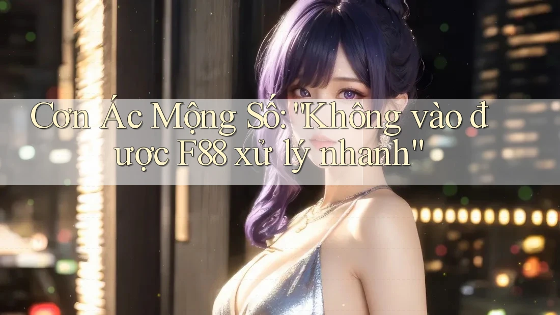 Cơn Ác Mộng Số: “Không vào được F88 xử lý nhanh” Cơn Ác Mộng Số: “Không vào được F88 xử lý nhanh”