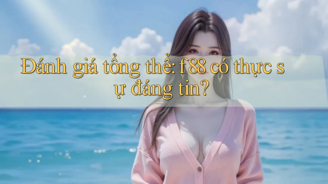 Đánh giá tổng thể: f88 có thực sự đáng tin? Đánh giá tổng thể: f88 có thực sự đáng tin?