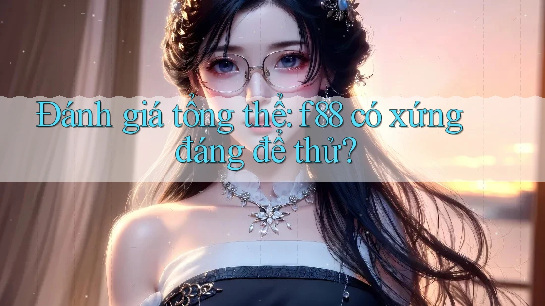 Đánh giá tổng thể: f88 có xứng đáng để thử? Đánh giá tổng thể: f88 có xứng đáng để thử?