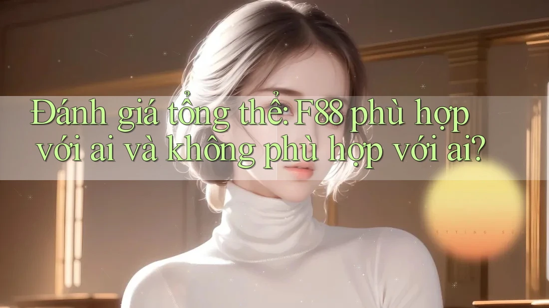 Đánh giá tổng thể: F88 phù hợp với ai và không phù hợp với ai? Đánh giá tổng thể: F88 phù hợp với ai và không phù hợp với ai?