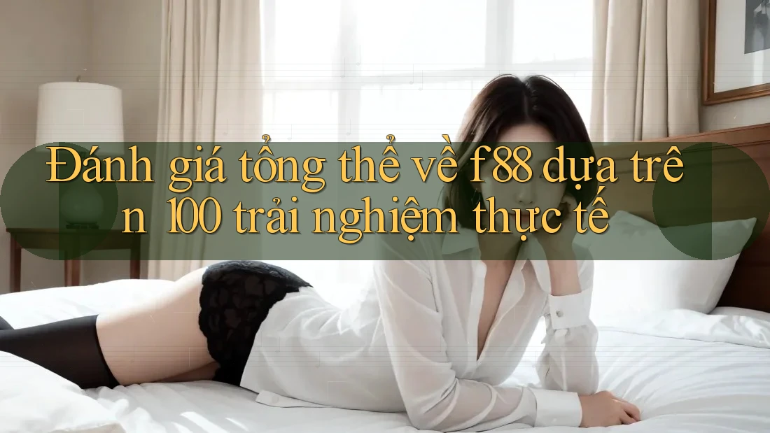 Đánh giá tổng thể về f88 dựa trên 100 trải nghiệm thực tế Đánh giá tổng thể về f88 dựa trên 100 trải nghiệm thực tế