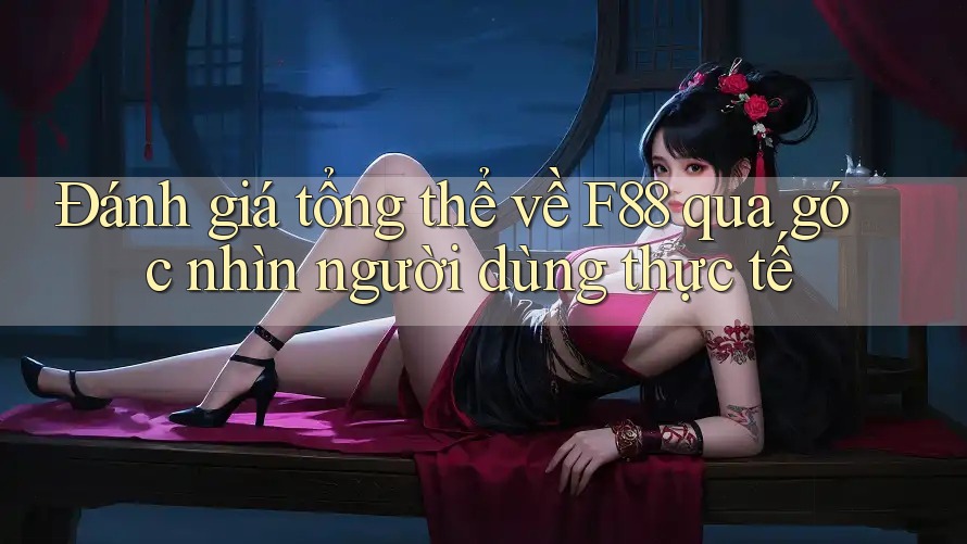 Đánh giá tổng thể về F88 qua góc nhìn người dùng thực tế Đánh giá tổng thể về F88 qua góc nhìn người dùng thực tế