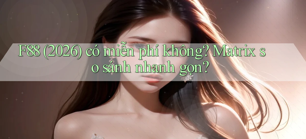 f88 (2026) có miễn phí không matrix so sánh nhanh gọn