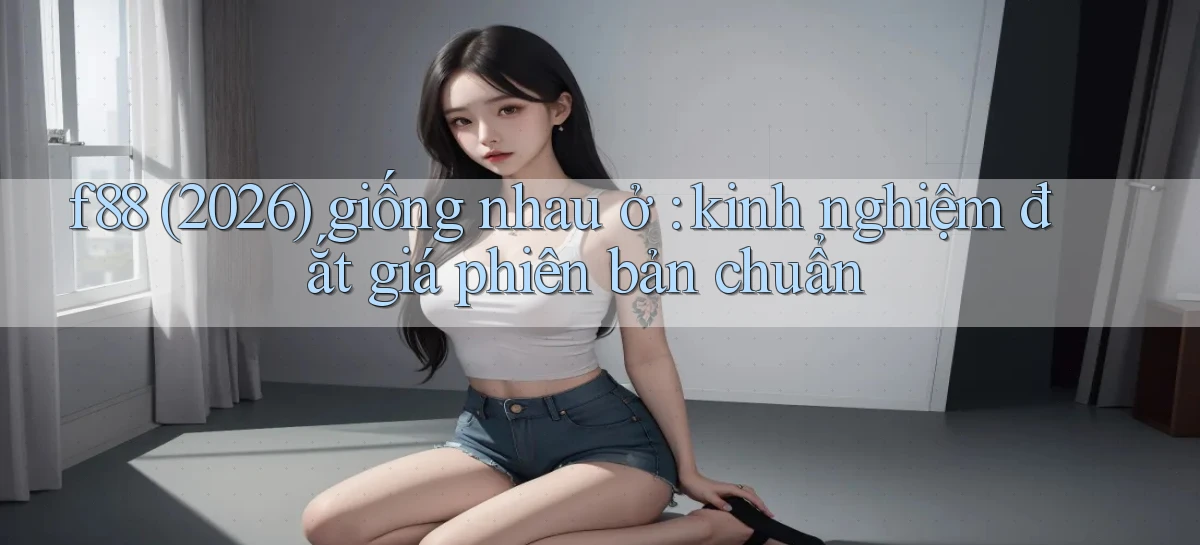 f88 (2026) giống nhau ở kinh nghiệm đắt giá phiên bản chuẩn