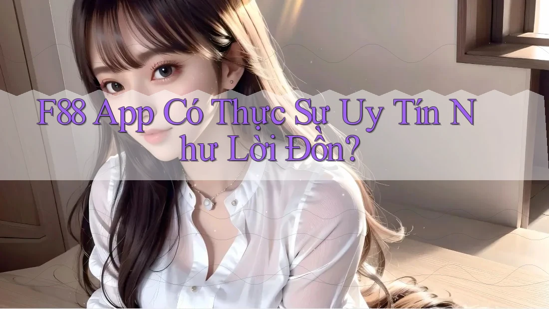 F88 App Có Thực Sự Uy Tín Như Lời Đồn? F88 App Có Thực Sự Uy Tín Như Lời Đồn?